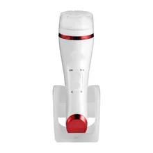 Очиститель для лица 3-в-1 электрическая звуковая осветляющая Очищающая щетка для Водонепроницаемый кожи отшелушивающая очистка Системы, что обеспечивает глубокое очищение кожи