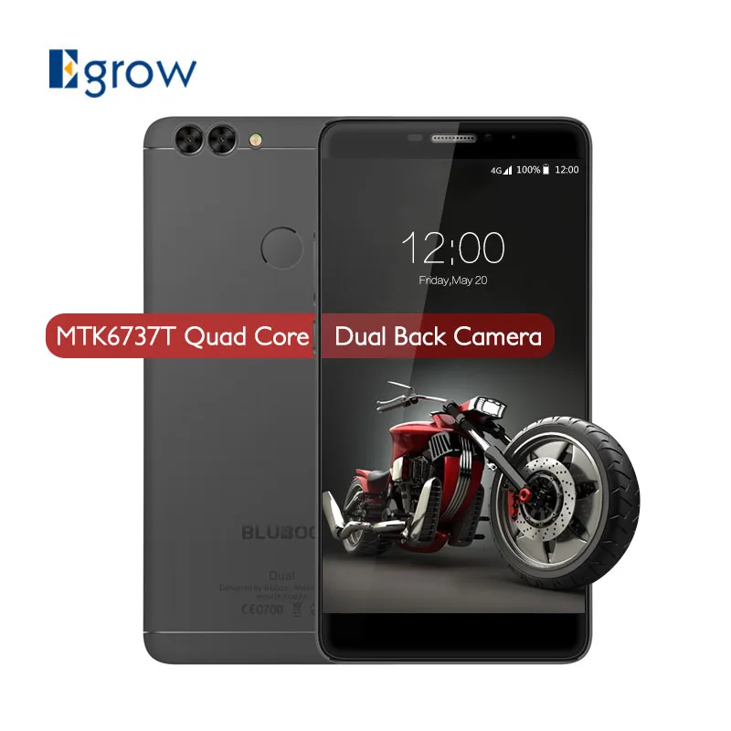 Цена за Оригинальные bluboo dual mtk6737t quad core android 6.0 5.5 дюймов 2 г ram 16 г rom 13.0mp + 2.0mp dual задняя камера отпечатков пальцев смартфон Цена за Оригинальные bluboo dual mtk6737t quad core android 6.0 5.5 дюймов 2 г ram 16 г rom 13.0mp + 2.0mp dual задняя камера отпечатков пальцев смартфон