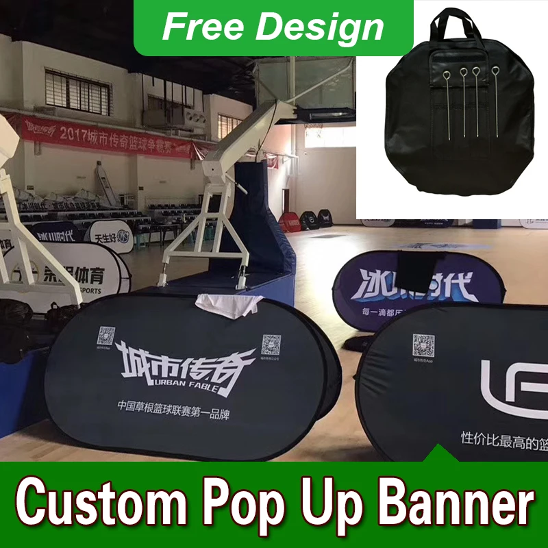 

Free Design Free Shipping Horizontal A Frame Banner Custom Pop Up Banners Outdoor Pop Up A-Frame Sideline Banner