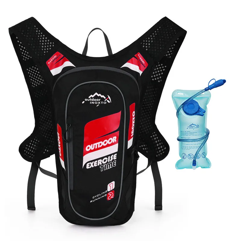 

New Arrivals Running Bag Waterproof S-Strap Non-slip Night Reflective Strip Multi-function 1L Water Bag Sports Hiking Backpack