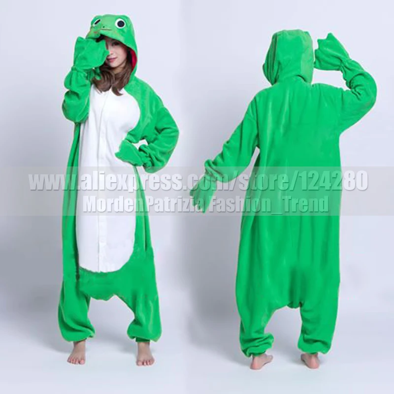 

Fleece Adult Men Prince Cartoon frog Onesie Cosplay Costumes Women Girls Animal Cosplay Pajamas Pyjama Tracksuit Party Halloween