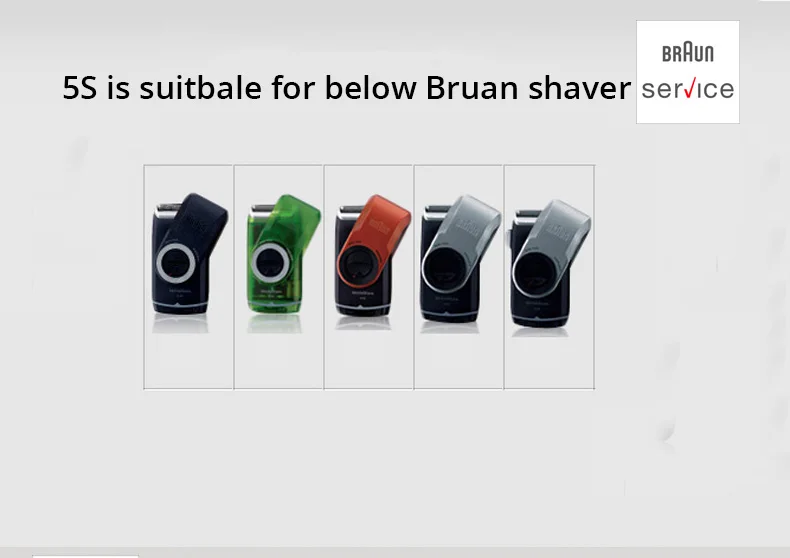 Бритва для Электробритва Braun M60 с питанием от аккумулятора для мужчин, портативная моющаяся бритва для бритья и удаления волос, безопасная бритва
