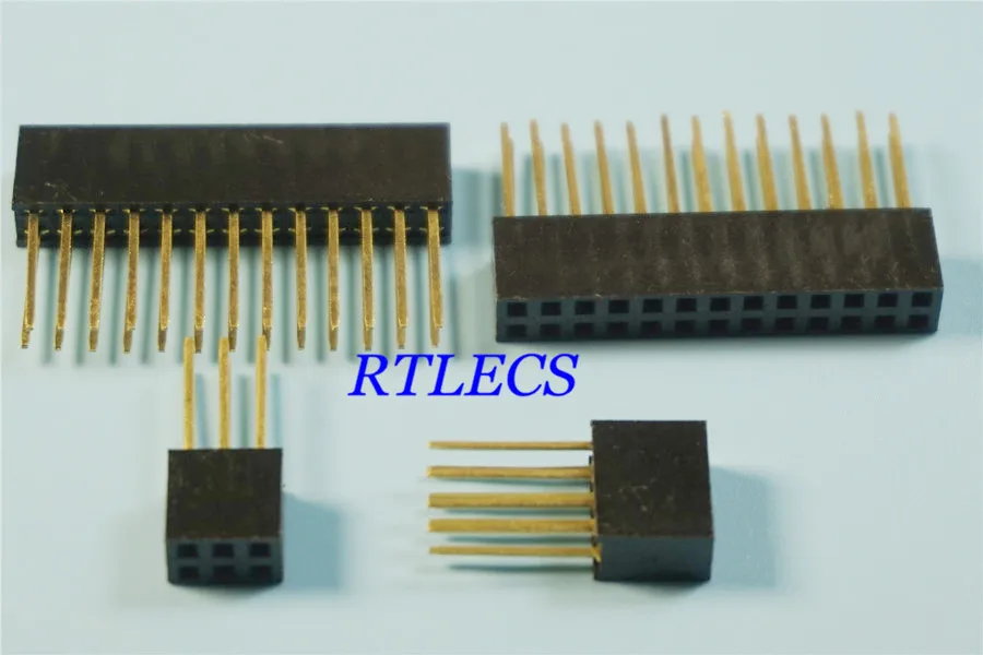 0 100 &quot2 54 мм 2x3 P 6 8 14 26 позиционный женский штырьковый разъем PCB двухрядный