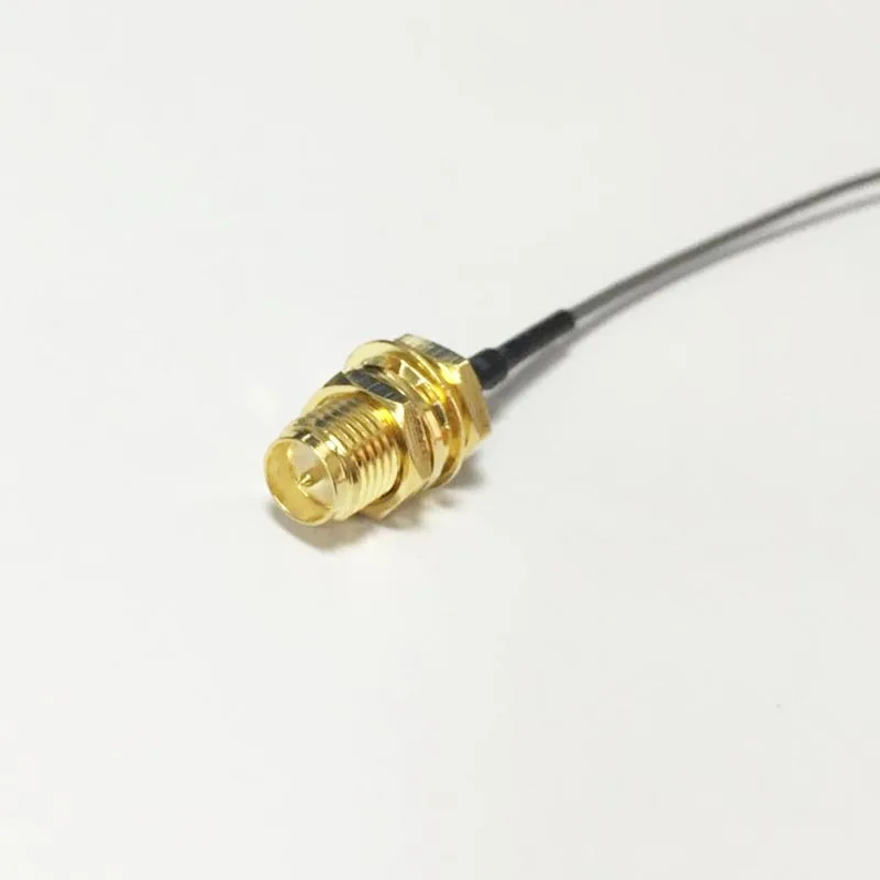 Антенна Wi Fi 2 4 ГГц 3 дБи Bluetooth модуль антенна OMNI RP SMA штекер правый угол + гнездо до