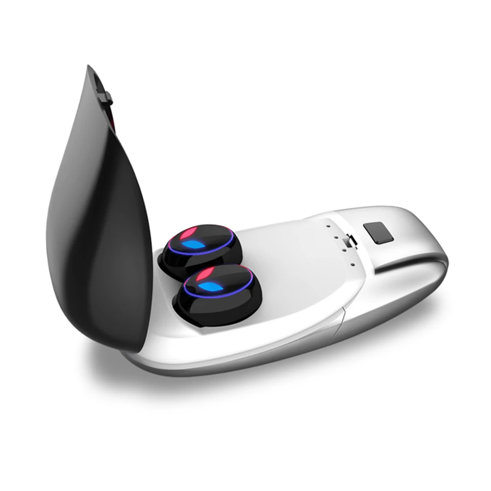

E8 Bluetooth Earphones Mini TWS earphones Headsets Wireless Bluetooth V5.0 Earphone IPX5 Waterproof with 450mAh Charging Box