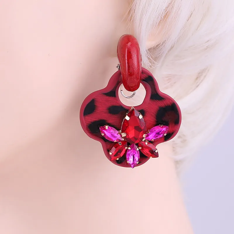 drop Earring Red