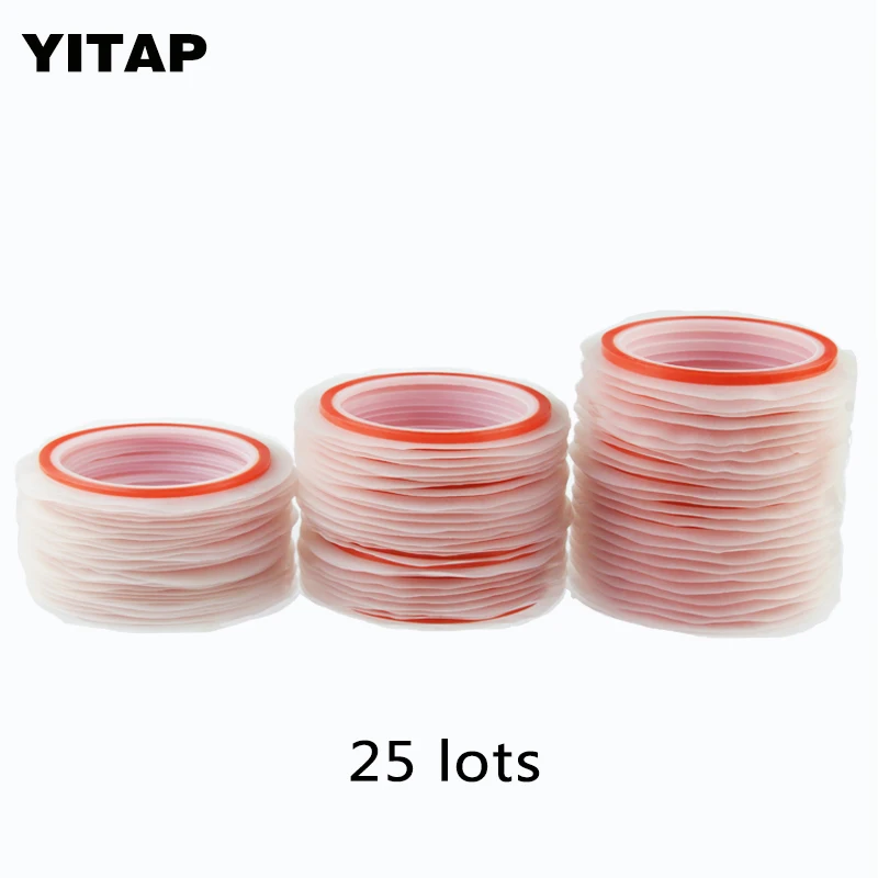

YITAP 25/lot Double Side PET double sided adhesive tape For LCD Screen Double Sided Tape