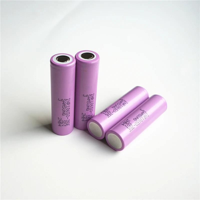 

Original For SAMSUNG INR18650-35e 3500mah 25A 3.6V 3.7V Li-ion rechargeable Battery Cell for E-cigarettes/e-tools power bank