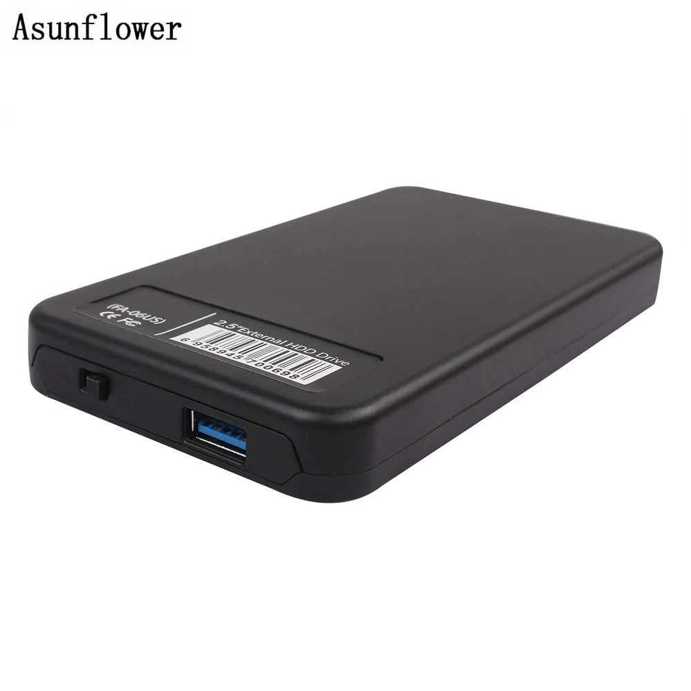 

HDD Case USB 3.0 To 2.5 inch SATA Hard Drives Box SSD Adapter External Storage Case For Laptop PC Support 1TB HDD Enclosure