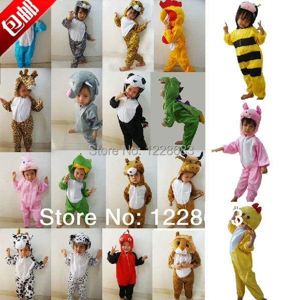 Free Shipping 24 Styles Cheap Animals Children Cosplay Pajamas Halloween Costume For Fantasia Kids Fantasia Infantil Free Shipping 24 Styles Cheap Animals Children Cosplay Pajamas Halloween Costume For Fantasia Kids Fantasia Infantil