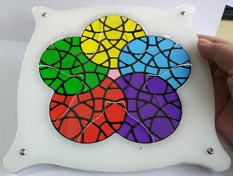 

Magic board puzzle plane cube educational toy