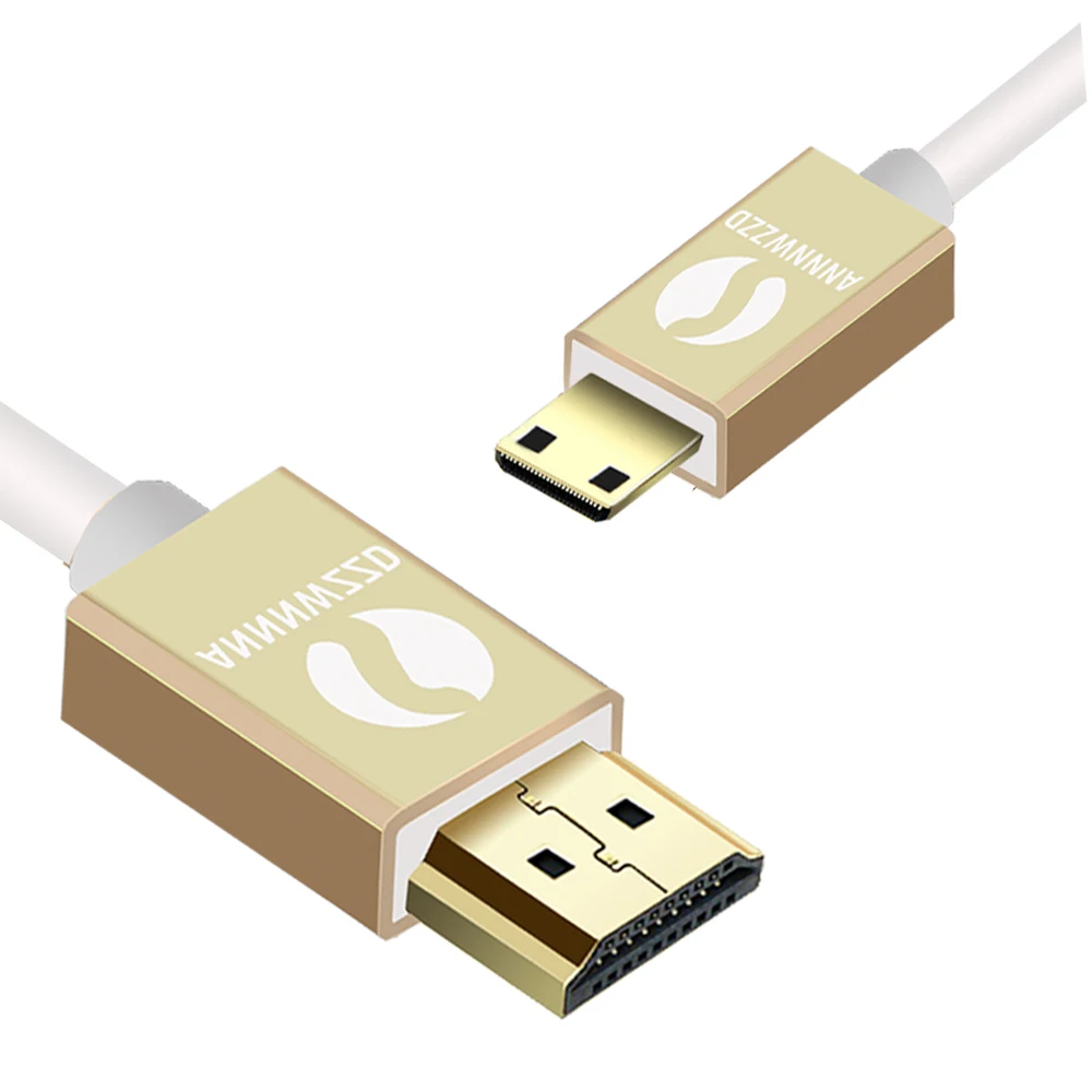 HDMI к MINI HDMI C Тип штекер высокоскоростной позолоченный мужской-Мужской HDMI кабель 1,4 Версия 1080p 3D для планшетов DVD