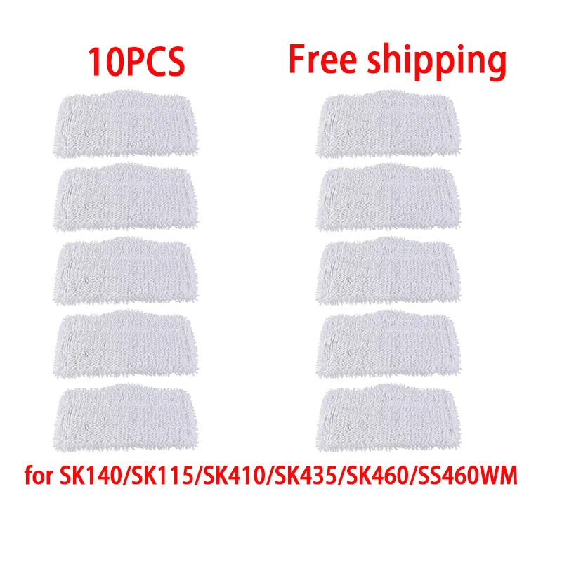 

10PCS Mass Sales Steam Cleaner Parts for Shark SK140/SK115/SK410/SK435/SK460/SS460WM Series Replacement steam cloths