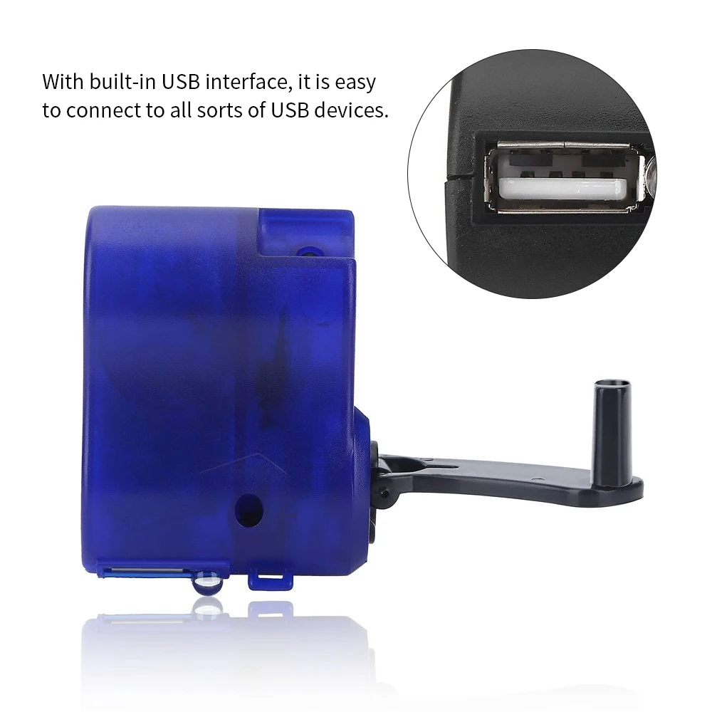 Открытый инструмент DC 5 V 500mA USB ручной мобильный телефон аварийное зарядное