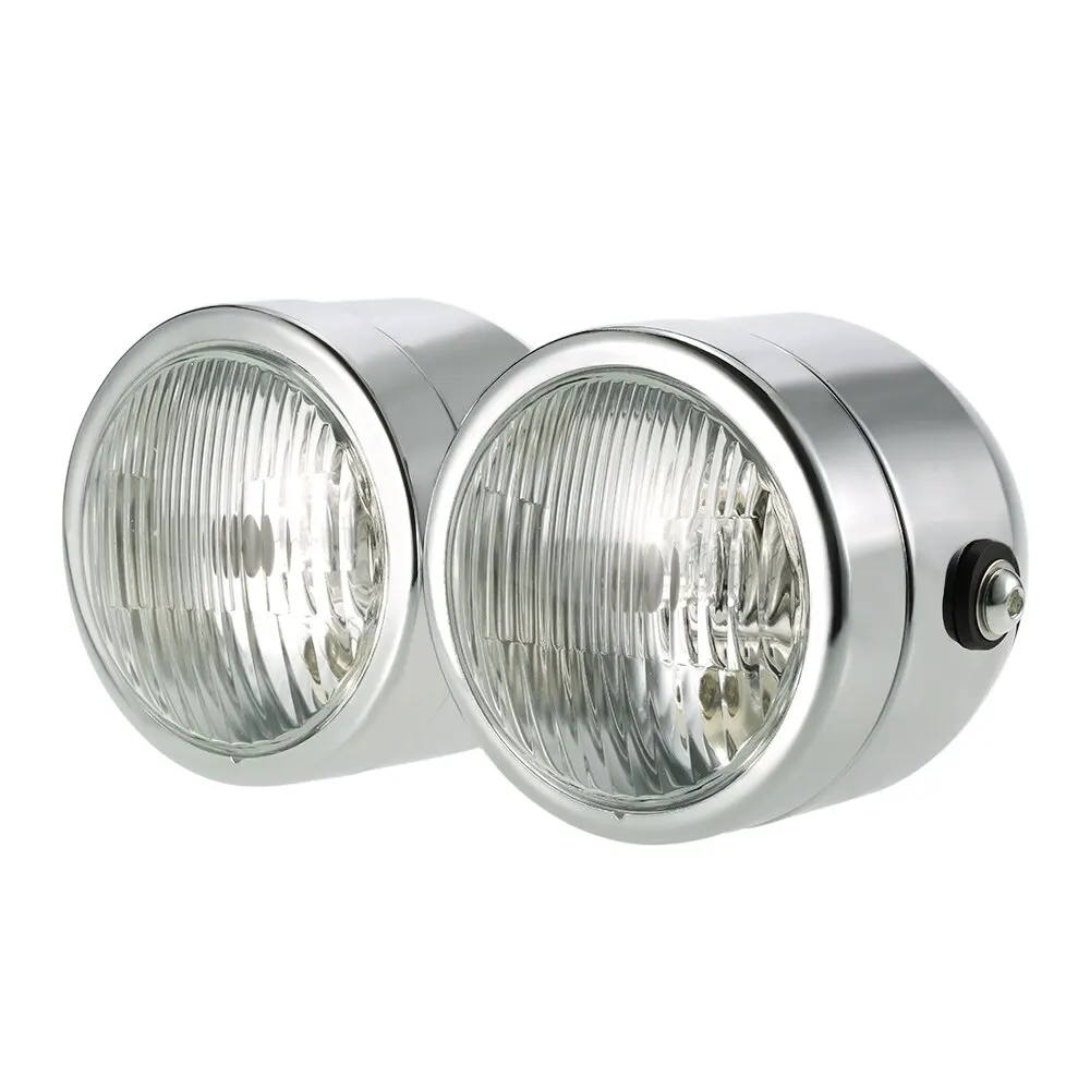 H4 12V 35W 4 дюймовая Гибкая мотоциклетная двойная Фара передняя фара крутая