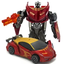 NEW Spider-Man Hulk Black Widow Captain Anime Series Action Figure Toys Transformation 6 Robot Car Juguetes Model Toys for Child