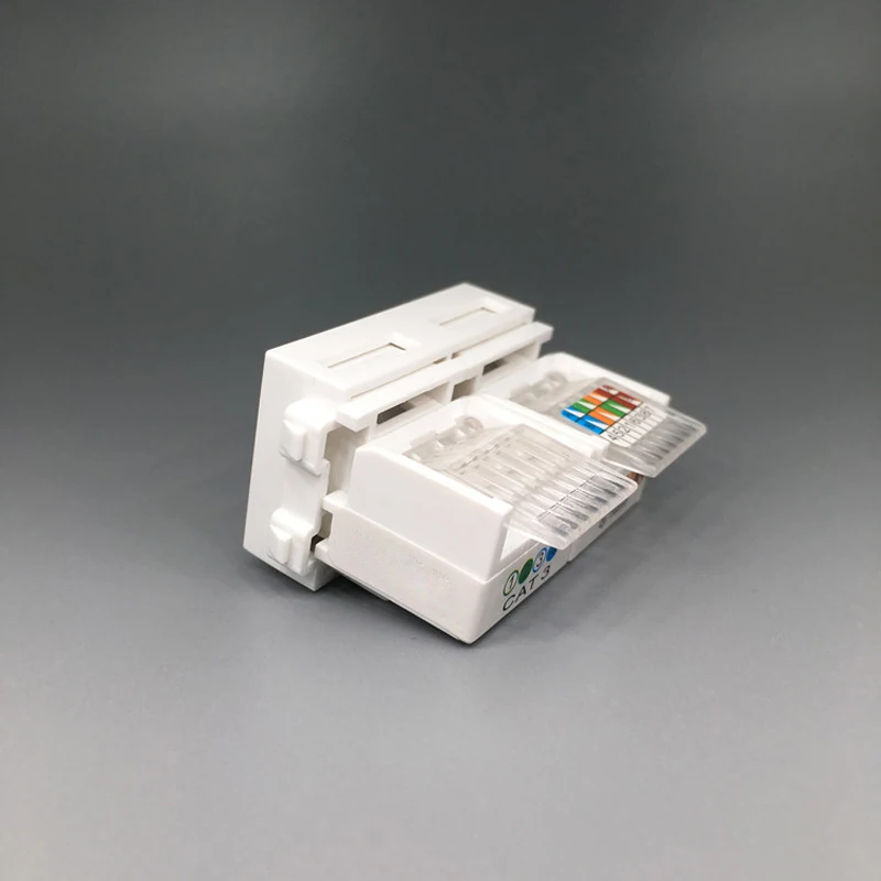Качественный модуль Ethernet CAT5E RJ45 с разъемом для телефона CAT3 RJ11 23x36 мм|Удлинители