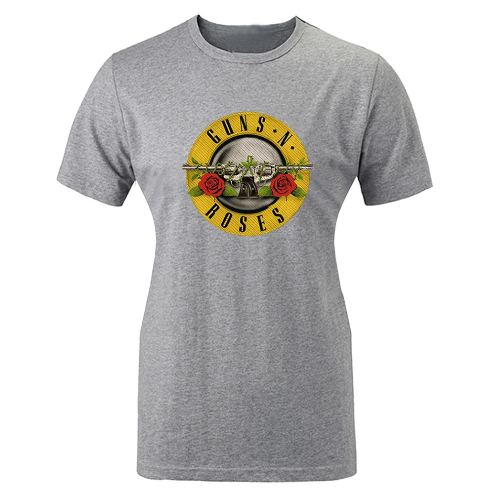 بون جوفي الصخور الفرقة الجناح القلب السيف البنادق ن 'الورود روك الفرقة تصميم إمرأة السيدات طباعة T قميص تي شيرتات ورق الرسم البياني القطن بلا...