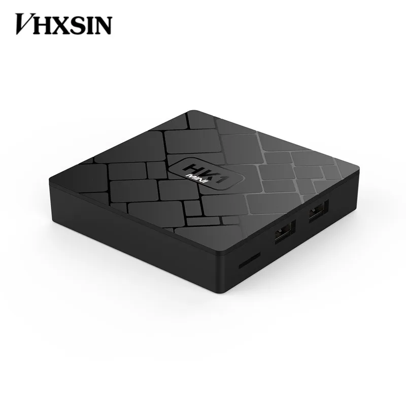 VHXSIN 50 шт./лот dhl Бесплатная HK1 Мини Android 8.1os 4k Smart TV телеприставка Rockchip RK3229