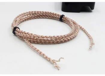 

copper silver alloy music ribbon Wiston 28 core 7N single crystal grain copper occ 4 shares preparation diy headphone cable 3m