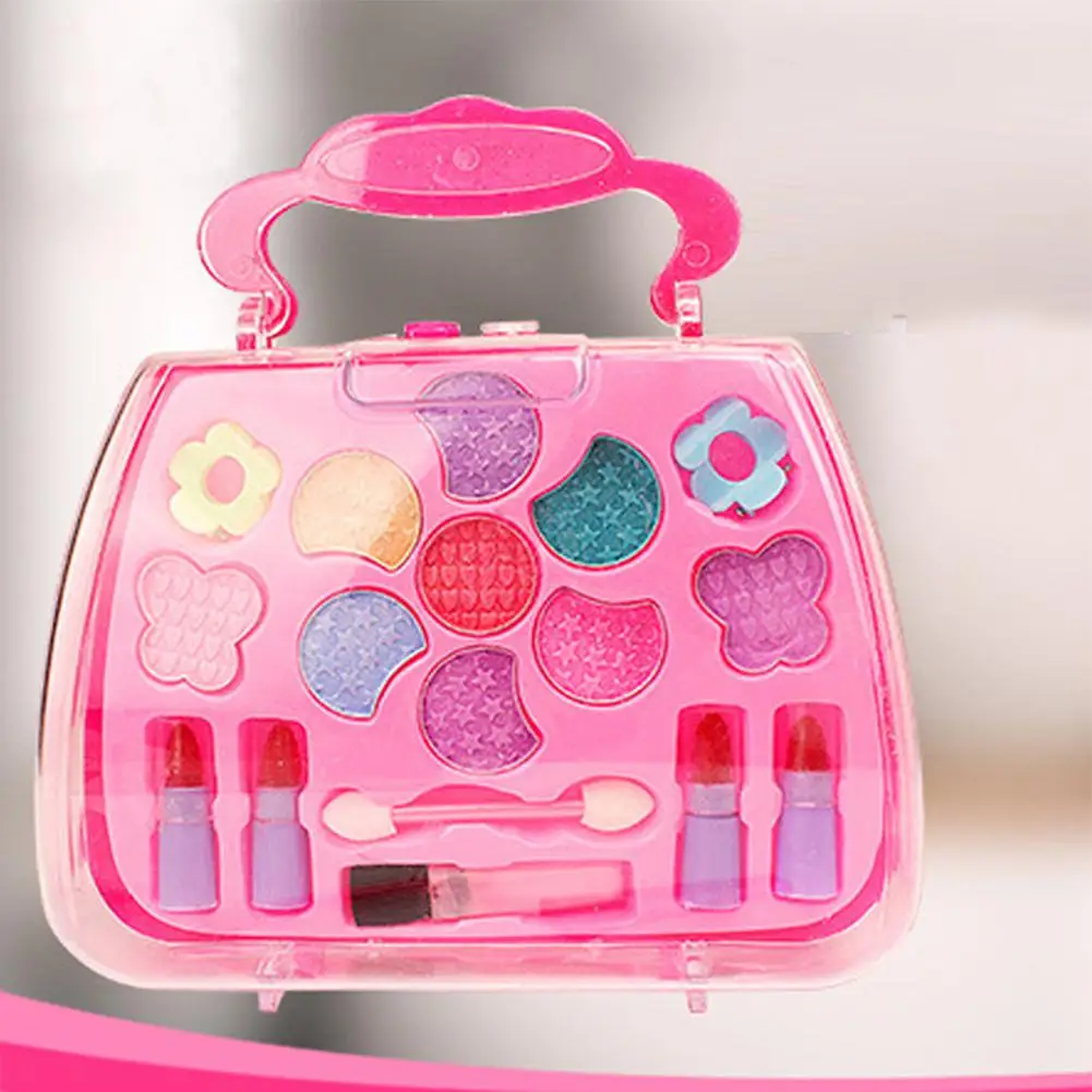 RCtown Girls Simulation Dressing Table Makeup Toy Cosmetics Party Performances Dressing Box Set