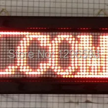 CHENXI реальная Горячая графика полу-открытый светодиодный знак настольная игра Программируемый дисплей 20 см X 36 см красный цвет