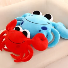 Cute Animal Pillows Plush Crab Stuffed Toy Cute Gifts Juguetes Large Stuffed Animals Almofada Infantil Toys