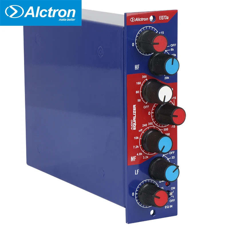 

Alctron EQ75A 500 Series Mic/Instrument Preamp used in recording and stage performance with high quality, low price