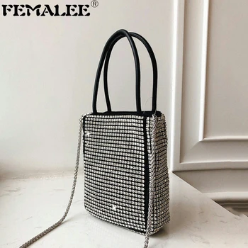 

Sequins Bags Women Tote Bags Luxury Crystal Bling Bling Evening Party Bag Fashion Lady Handbags Girls Glitter Purses Brand