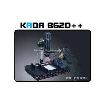 

2pc 220V 110V soldering station KADA 862d++ Infrared BGA rework Machine