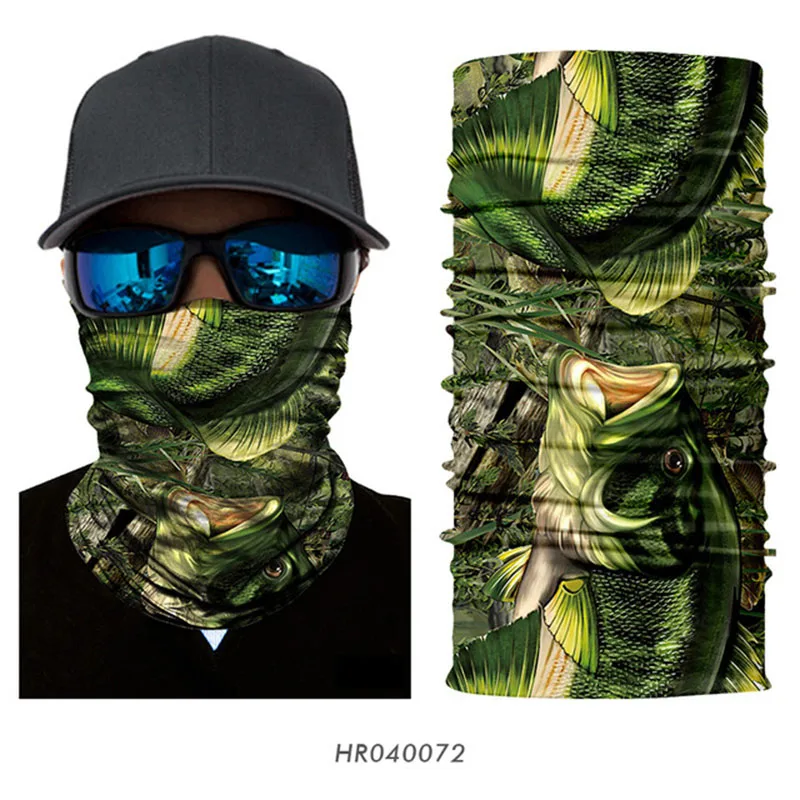3D Быстросохнущий шарф Велоспорт Бандана Ciclismo велосипед Рыбалка теплый шарф на шею лицо маска на голову щит повязка на голову для мужчин