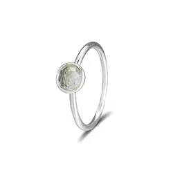 Марта капли серебряное кольцо Подходящие европейские украшения Аутентичные кольца из стерлингового серебра 925 для Для женщин оптовая