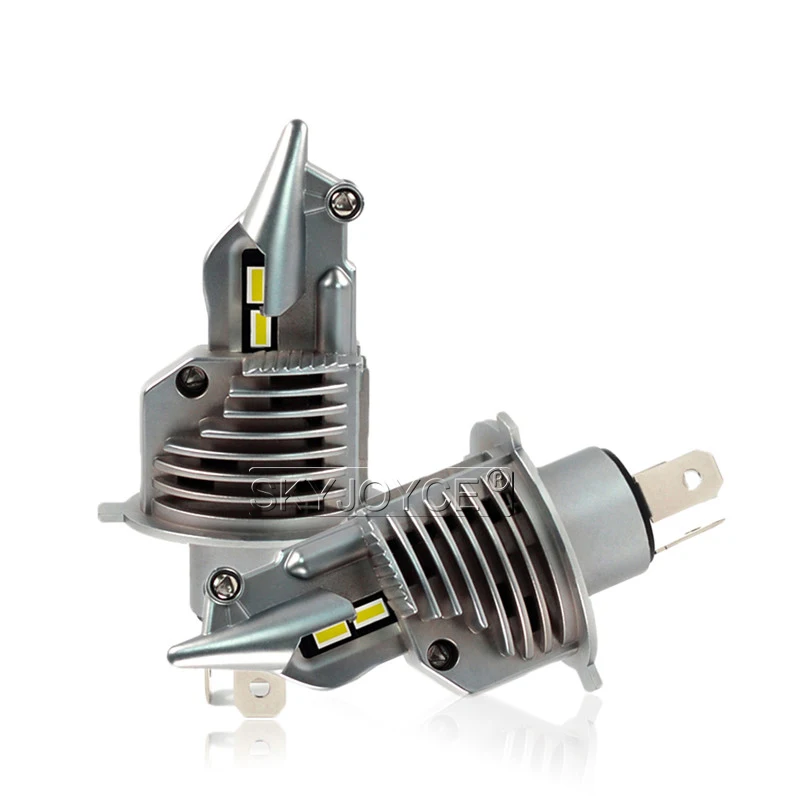 SKYJOYCE New Super Bright 70W H4 Bixenon LED Headlight Bulb As 11 Halogen Bulb Size Auto Car Fighter LED H4 HiLow Beam Bulb (15)