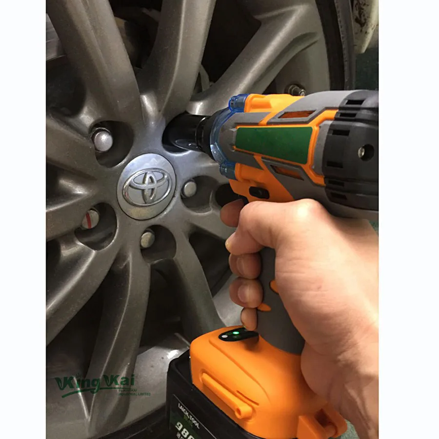 Brushless Cordless Rechargeable  Lithium Battery Car Electric Wrench-002