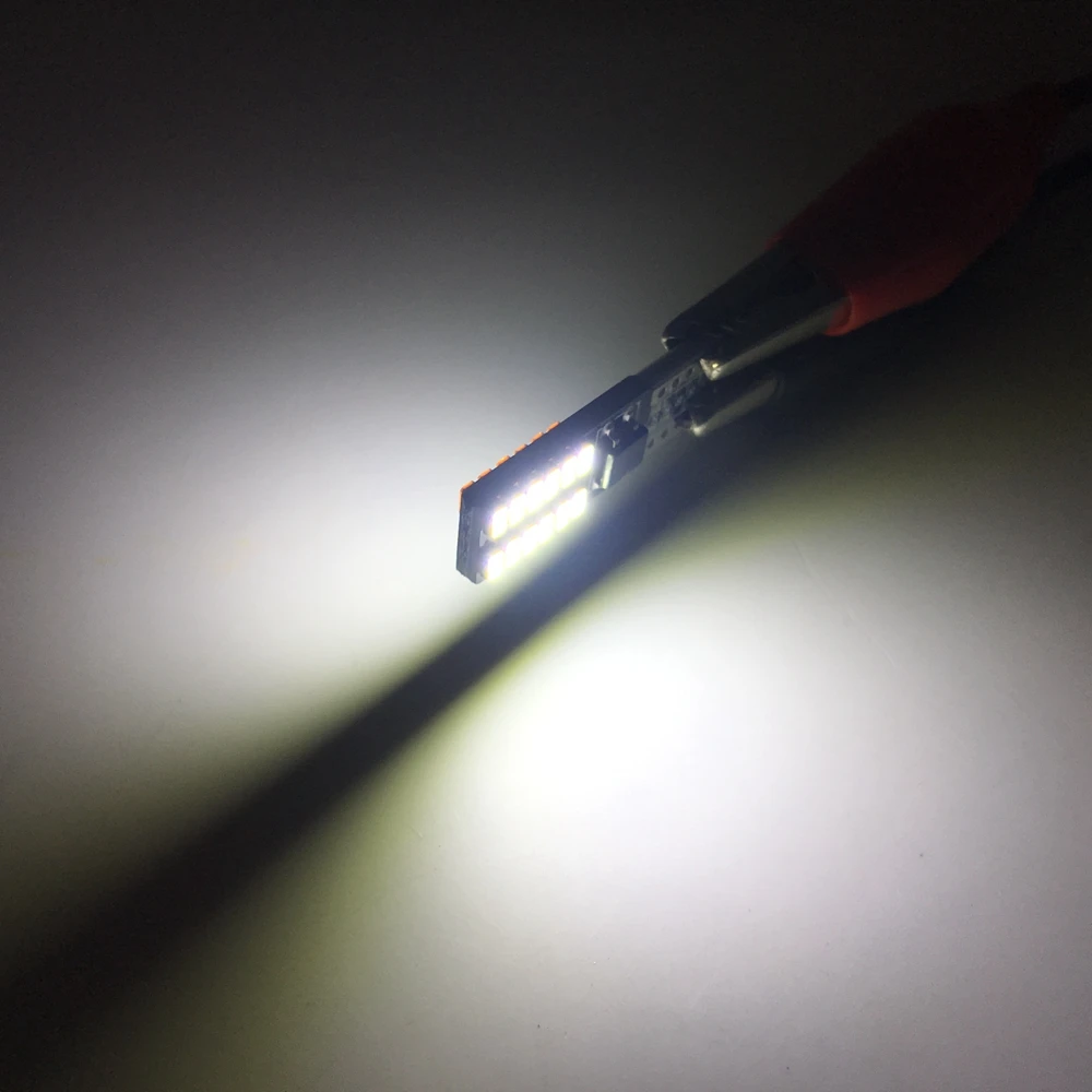 10 шт. T10 светодиодный 194 W5W 24 CANBUS 3014SMD безотказный автомобильный боковой