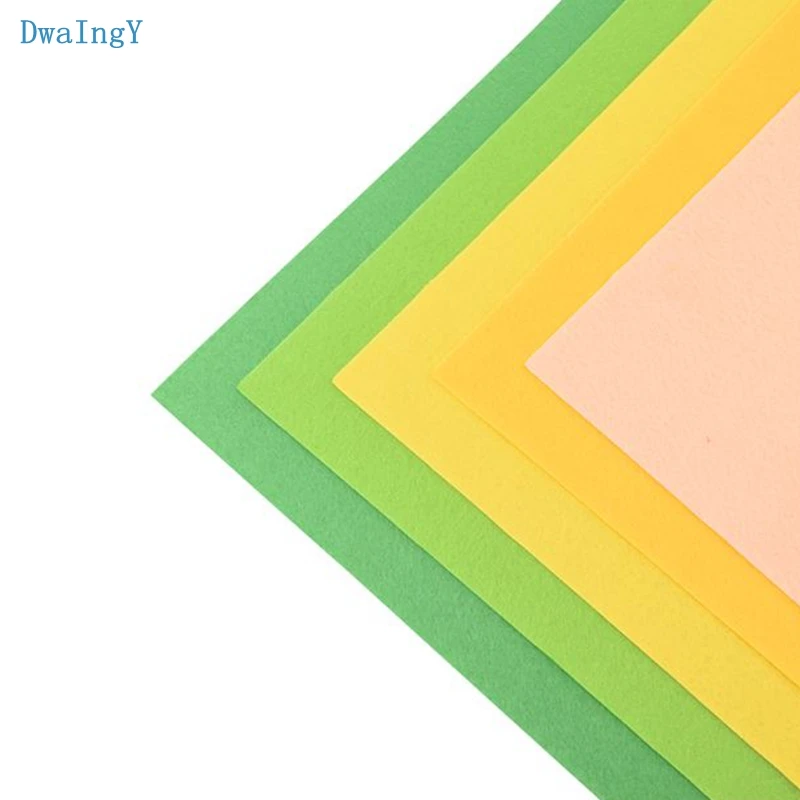 DwaIngY 1 мм Толщина 20 см x Нетканая фетровая Полиэстеровая ткань для домашнего