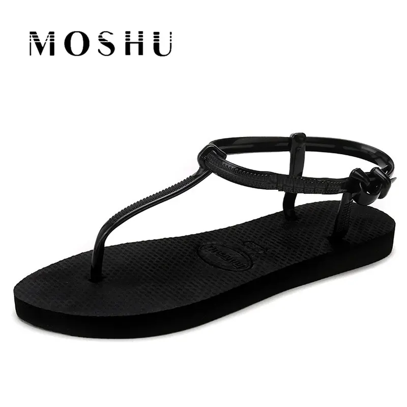 T Stripe Women Flat Sandals Slippers Female Gladiator Sandals Summer Beach Shoes Flip Flops Sandalias T Stripe Women Flat Sandals Slippers Female Gladiator Sandals Summer Beach Shoes Flip Flops Sandalias