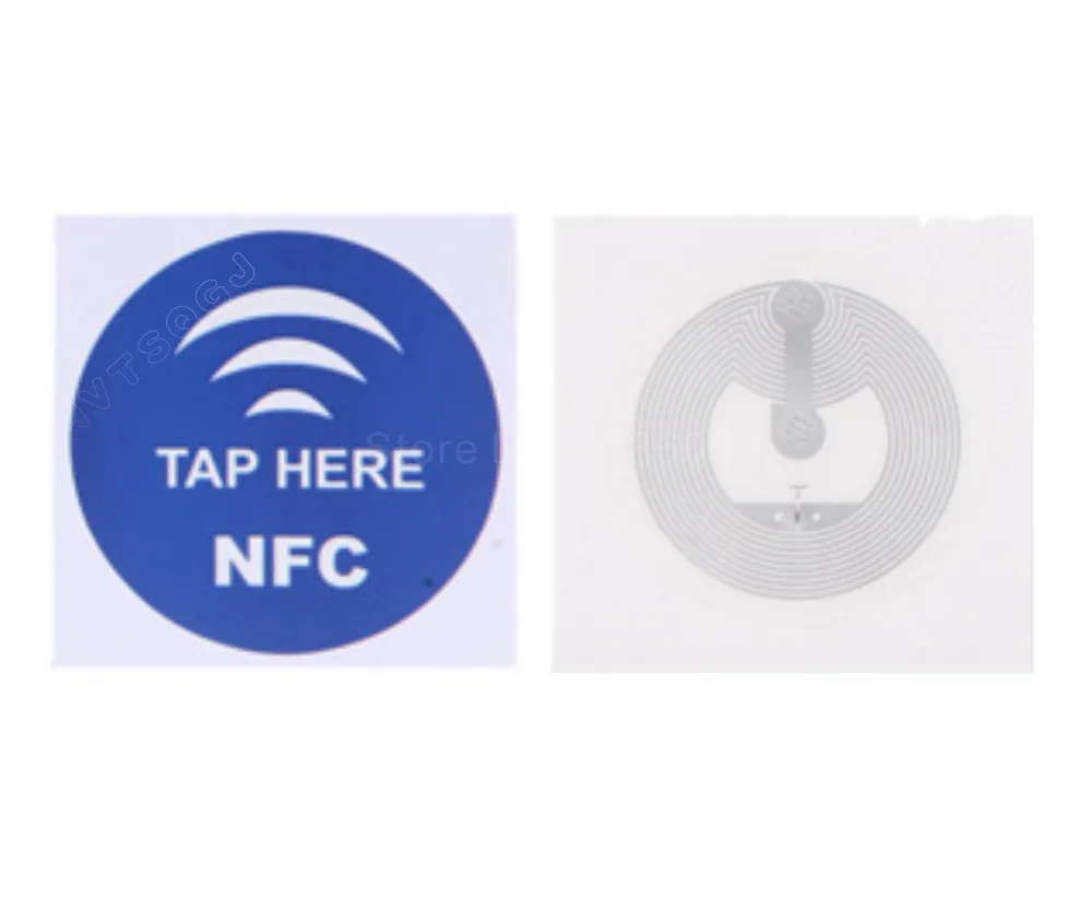 500pcs Wholesale Dia.25mm ISO14443A NFC Card RFID Smart printing Tag 1k