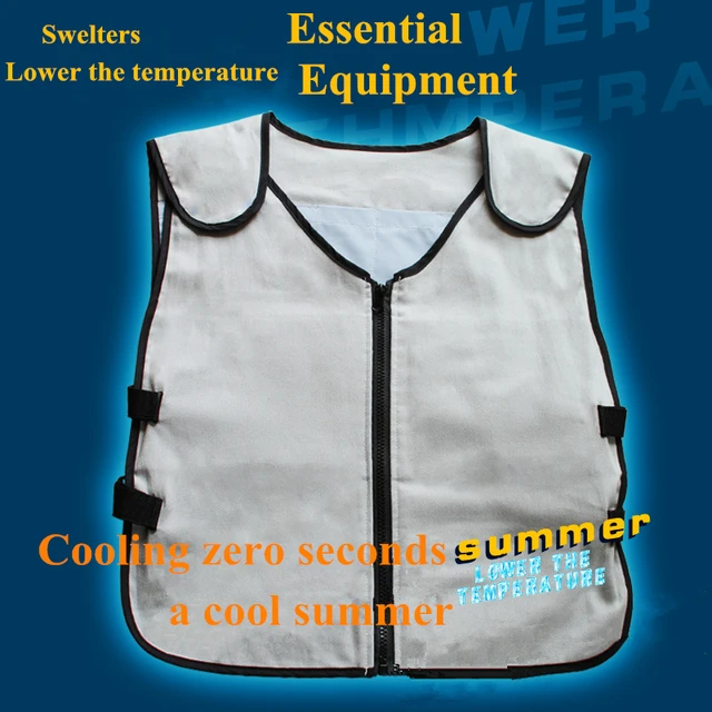 High temperature protective clothing, summer cooling vest, indoor and