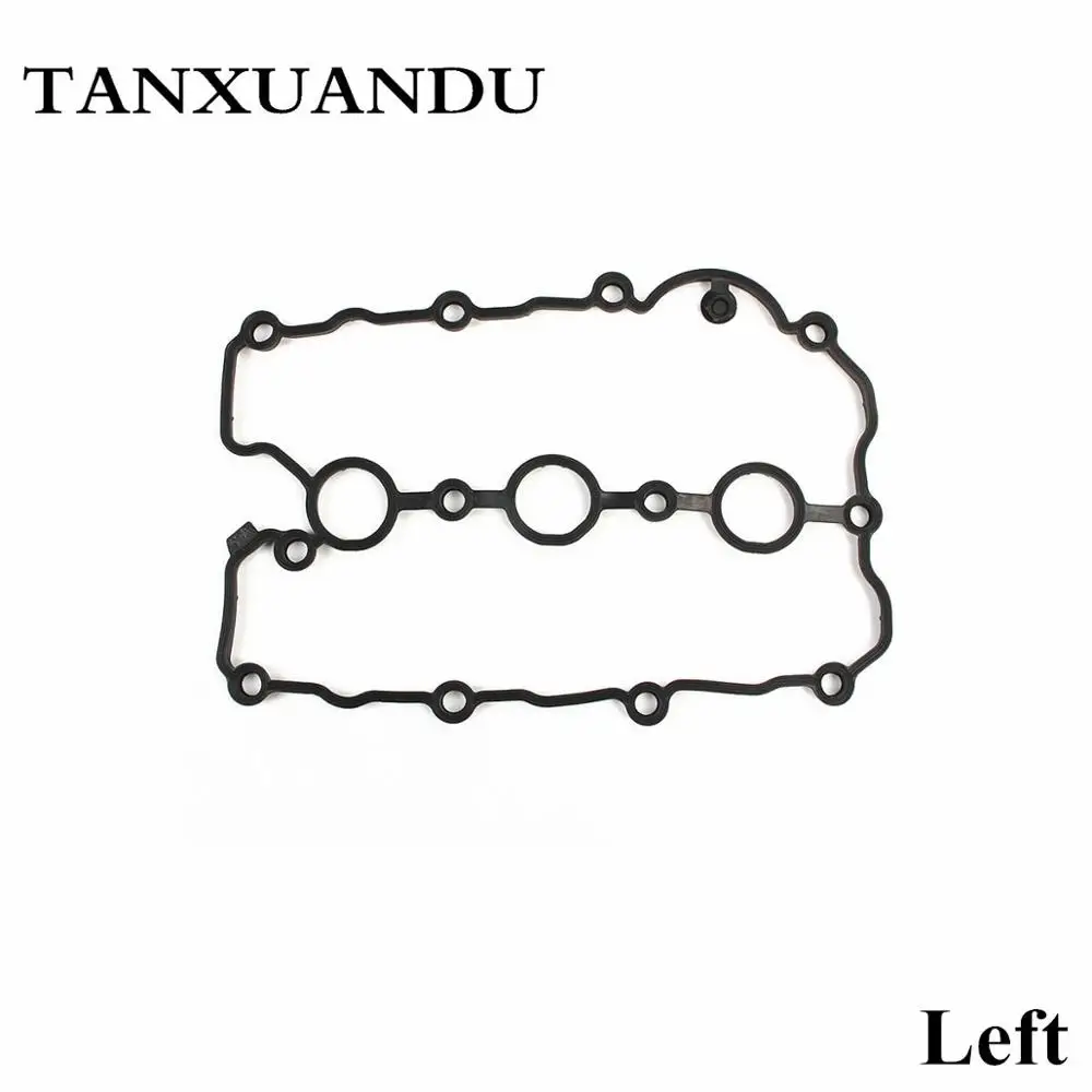 Левая и правая сторона Cyl.4-6 двигателя крышки клапана уплотнения пригодный для AUDI A4 B7 2005-2008 A6 C6 Allroad 3,2 V6 06E103483G 06E103484G - Цвет: Left