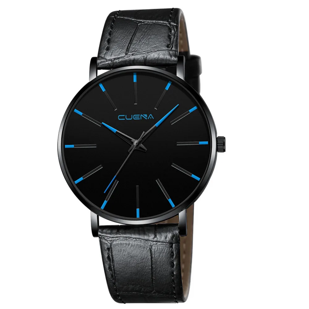 

Relogio masculino Luxury Retro Design Men Watch Stainless Steel Dial Fashion Casual Leather Band Analog Quartz Wrist Watches A40