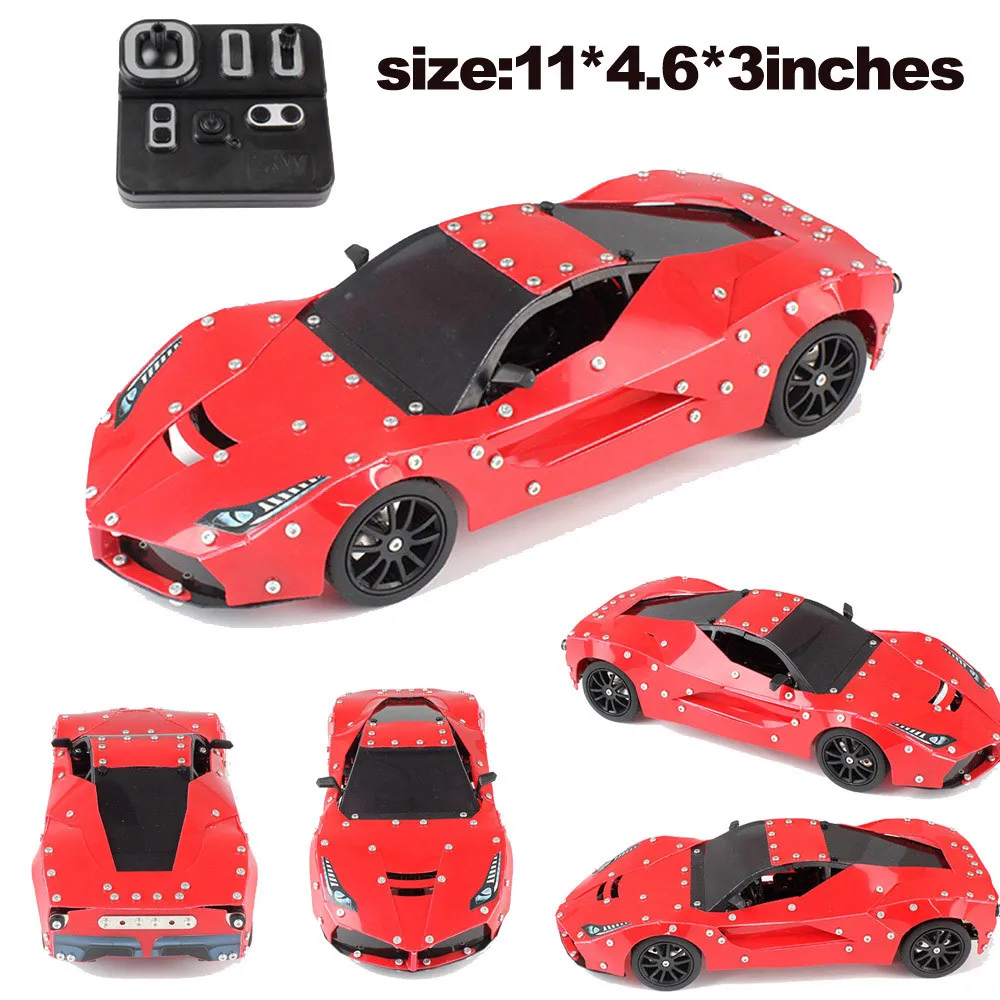 

Children Novelty RC Car Set Car Model 3D Puzzle Kid Toy STEM Education Toy Boys Gift anti stress kids toys Funny Children Toys