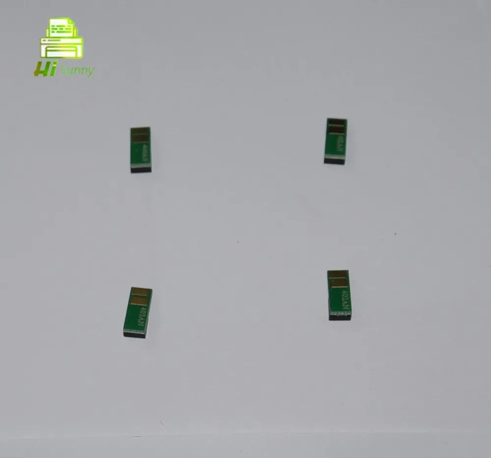 4 шт. Набор для HP M277 CF400A CF401A CF402A CF403A тонер чип