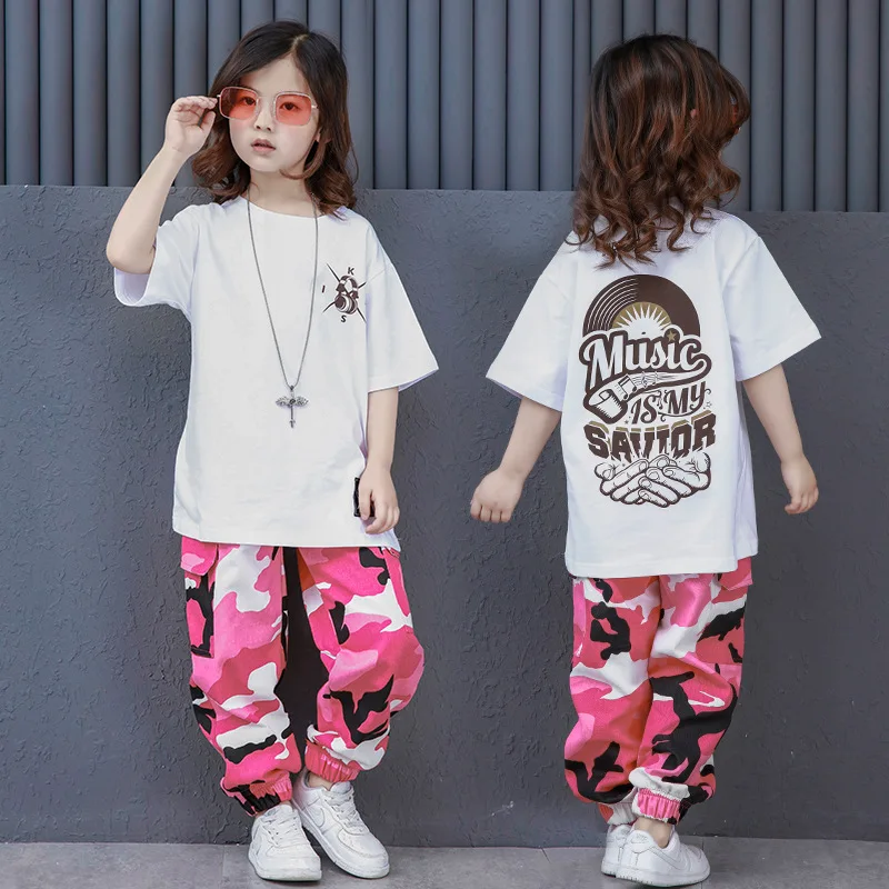 kids pink camo pants