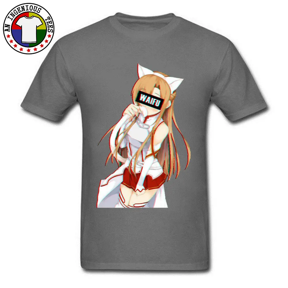 Neko-Waifu-Zero-Two- 100% Cotton Men Short Sleeve Tops & Tees 3D Printed NEW YEAR DAY T Shirt Family Round Collar Tops T Shirt Neko-Waifu-Zero-Two- carbon