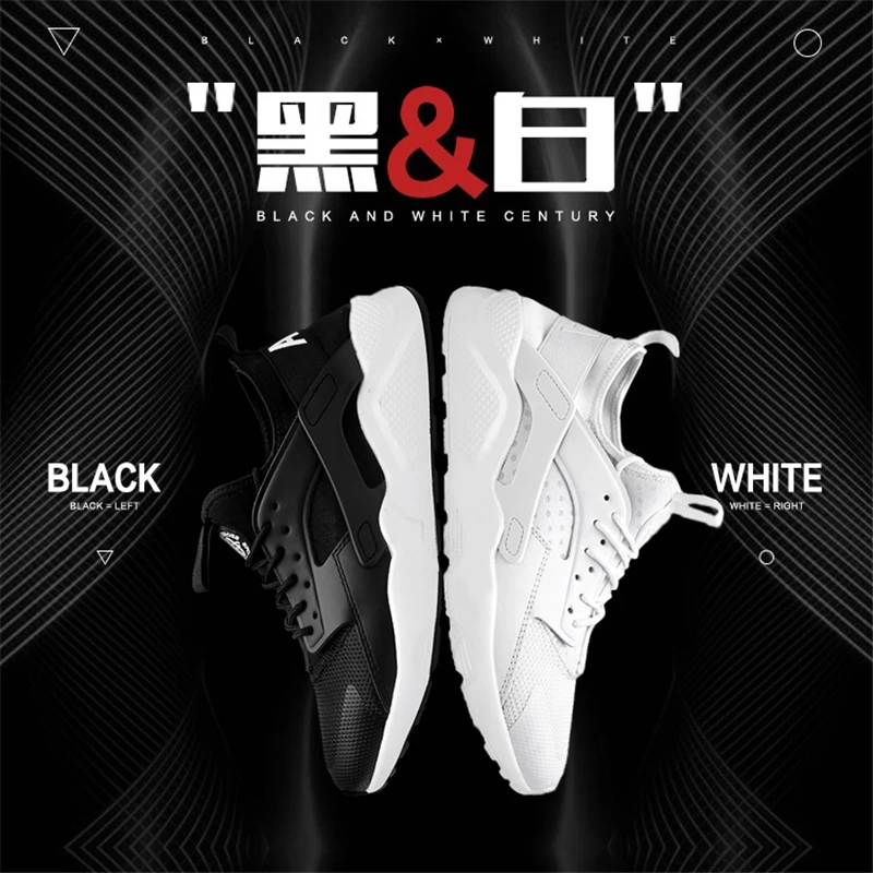 

TBA 2017 New Arrival sneakers Men Women White Red Black running shoes 40-45 For Sale air Huaraching Free Shipping