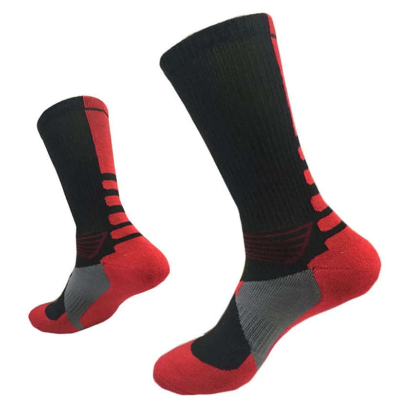 New Colorful Unisex Male Female Professional Basketball Socks Outdoor