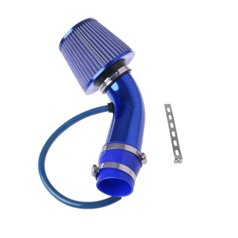 Universal de Filtro Kit de Tubulação de Indução de ar 3 para Carro Frio Sistema 76mm 4 Automóveis e motos