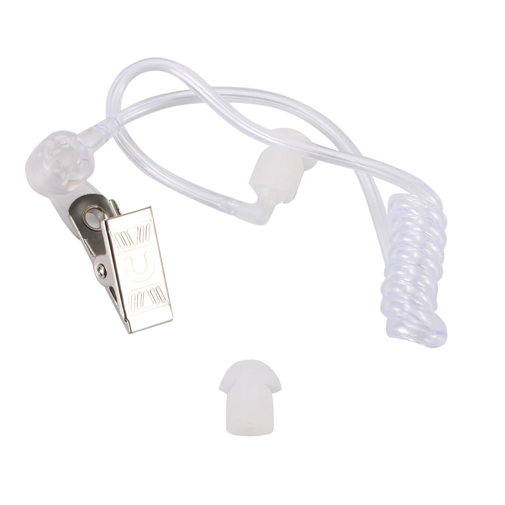Воздушная трубка наушники 1 шт. 3,5 мм в ухо наушники анти-излучения наушник агент наушники с микрофоном для мобильного телефона MP3