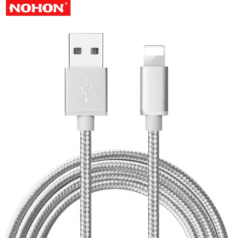 NOHON оригинальный USB кабель для зарядки данных iPhone 5 5S 6 6S 7 8 Plus X XR XS Max 11 Pro iPad 4 быстрое